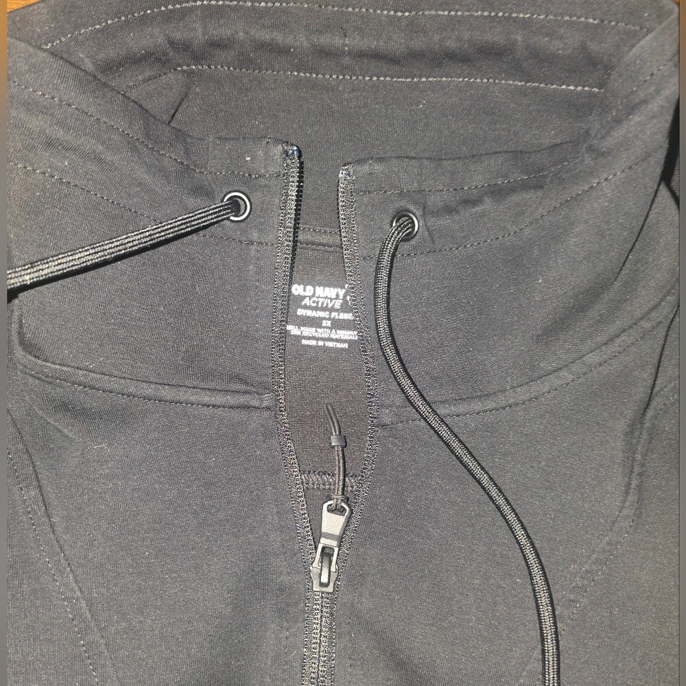 Old Navy Black Half-Zip Sweatshirt - Picture 7 of 7